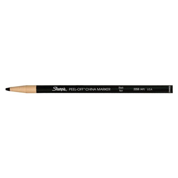 Marqueur Polyvalent China Marker Pointe Fine 2 mm Noir SHARPIE