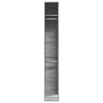 vidaXL Garde-robe sonoma gris 30x50x200 cm bois d'ingénierie