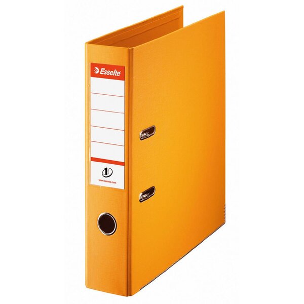 Classeur à levier No.1 VIVIDA A4  polypropylène, Dos 75 mm Capacité 500 feuilles - Jaune