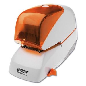 Agrafeuse électrique Supreme 5080E, argent/orange RAPID