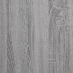 vidaXL Meuble TV Sonoma gris 80x40x50 cm Bois d'ingénierie