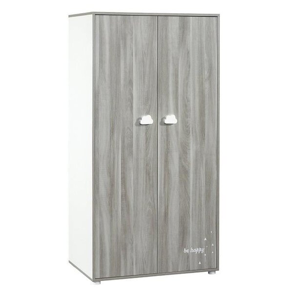 Armoire Chambre Bébé Smile chêne Silex 2 Portes