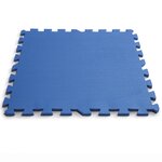 Intex Bâches de sol de piscine 8 Pièces 50 x 50 cm Bleu