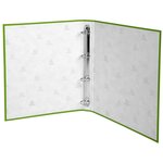 Classeur Rembordé Polypropylène 4 Anneaux 30mm - A4 - Vert Anis - X 20 - Exacompta