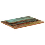vidaXL Dessus de table rectangulaire 60x80 cm 25-27 mm Bois récupéré