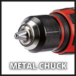 Einhell perceuse à percussion te-cd 18/48 li-i-solo 18v