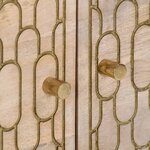 vidaXL Table basse 80x50x40 cm bois de manguier massif