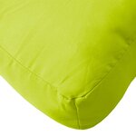 vidaXL Coussin de palette vert vif 50x50x12 cm tissu