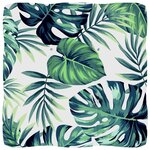 vidaXL Pouf palette de jardin Bois de pin imprégné de blanc