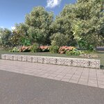 vidaXL Mur à gabion avec couvercles Acier galvanisé 900 x 50 x 50 cm