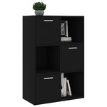 vidaXL Armoire de rangement Blanc 60x29 5x90 cm Bois d'ingénierie