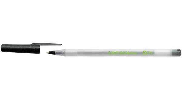 BIC Stylo à bille ECOlutions Round Stic, noir BIC
