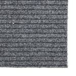 vidaXL Tapis 100x450 cm Gris