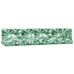 vidaXL Coussins de palette 5 Pièces motif de feuilles tissu
