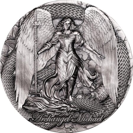 Pièce de monnaie en Argent 2000 Francs g 62.2 (2 oz) Millésime 2024 SAN MICHAEL