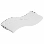 vidaXL Matelas en mousse moyennement doux 90x190 cm