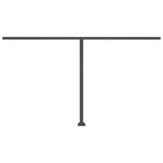 vidaXL Auvent automatique sur pied 450x350 cm Bleu/Blanc
