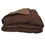 Couette chaude Microfibre Choco & Moka 200 x 200 cm