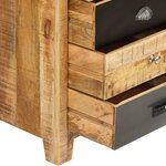 vidaXL Buffet Bois de manguier solide 160x40x80 cm