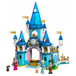 LEGO® Disney Princess™ : Château de Cendrillon et Prince Charmant - Set de Jeu Magique 43206