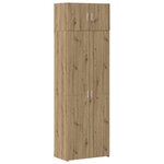 Étagère vidaXL Chêne Artisan 70x42.5x225 cm Bois d'ingénierie