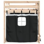 vidaXL Lit superposé sans matelas 80x200 cm bois de pin massif