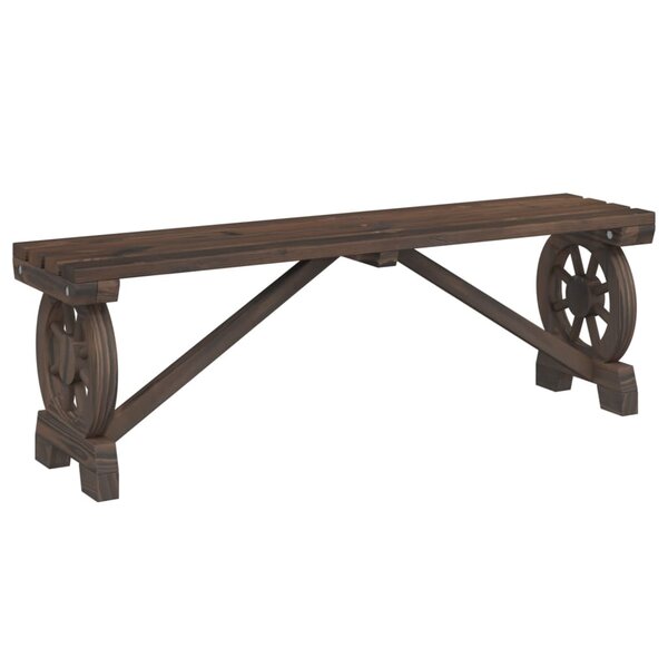 vidaXL Banc de jardin 115 cm bois de sapin massif