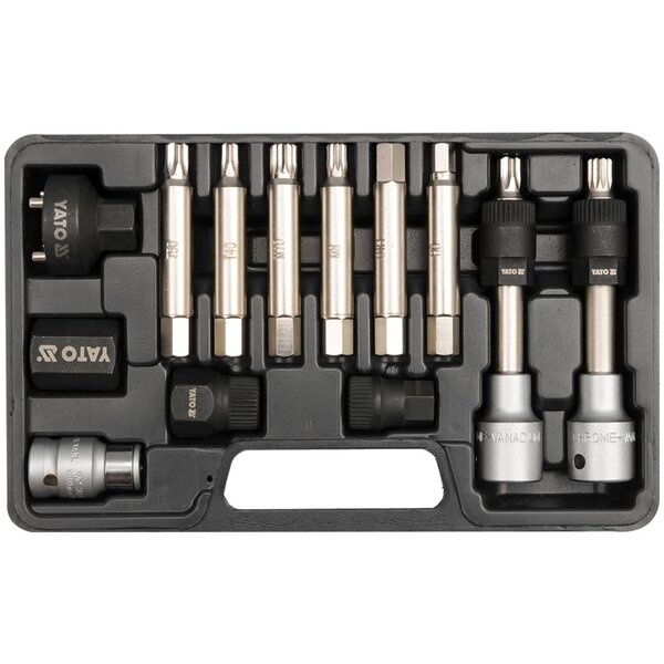 Yato jeu d'outils combinés de poulie d'alternateur 13 pièces