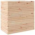 vidaXL Jardinière 70x40x68 5 cm bois de pin massif