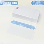 Lot de 500 Enveloppes blanches DL - gamme Courrier+ (sans fenêtre)