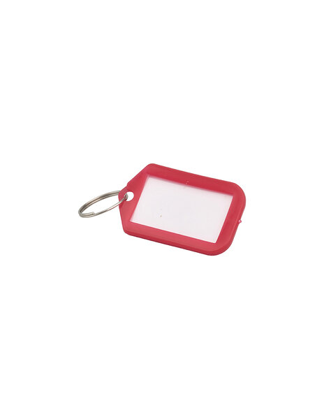 THIRARD - Lot de 5 portes-étiquettes  rouge  49.5x29mm