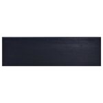 vidaXL Meuble TV Café noir clair 100x30x45 cm Bois d'acajou massif