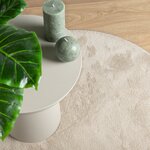 vidaXL Tapis "HUARTE" à poils courts doux et lavable beige 80x150 cm