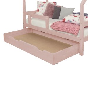 Tiroir de lit 120 x 160 BUDDY - rose pastel