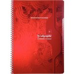 Répertoire spirale 180 pages 5x5 70 g  format 21 x 29 7 cm CALLIGRAPHE