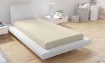Drap housse microfibre 90 x 190 cm - Beige