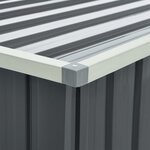 vidaXL Boîte de rangement de jardin Gris 171x99x93 cm