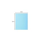 Paquet 100 Chemises Super 160 - 24x32cm - Bleu Clair - X 5 - Exacompta