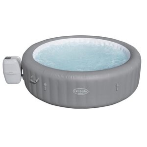 BESTWAY Spa gonflable Lay-Z-Spa Grenada - 6 a 8 personnes - Rond - 190 Airjet™ - Couverture isolante - 236 x 71 cm