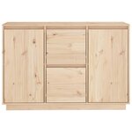 vidaXL Buffet 111x34x75 cm Bois massif de pin