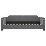 vidaXL Lit de jour avec gigogne et tiroirs sans matelas 100x200 cm