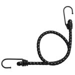 vidaXL Cordes élastiques avec bandes réfléchissantes et crochets 10Pièces