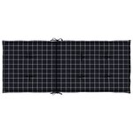 vidaXL Coussins de chaise à dossier haut lot de 4 noir à carreaux