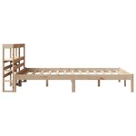 vidaXL Cadre de lit sans matelas 120x200 cm bois de pin massif