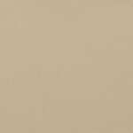vidaXL Voile de parasol tissu oxford carré 5x5 m beige