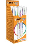 Lot de 20 Stylo bille Cristal Up Fashion, couleurs assorties BIC