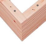 vidaXL Jardinière 50x50x46 cm bois massif douglas
