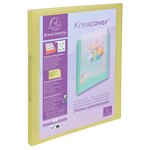 Classeur 2 Anneaux 15mm Polypropylène Kreacover Pastel - A4 - Couleurs Assorties - X 20 - Exacompta