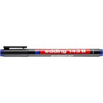 Feutre Permanent 143 b bleu 1-3 mm EDDING