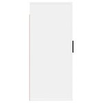 vidaXL Meuble TV mural Blanc 40x34 5x80 cm